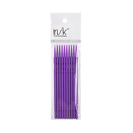 IRISK, Микрощеточки фиолетовые, размер S, 10 шт.