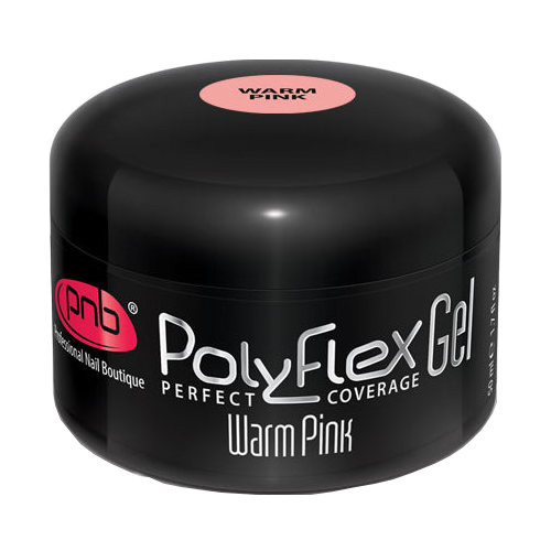 PNB, PolyFlex Gel, Warm Pink, 50 мл