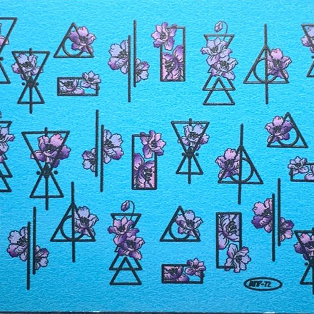 Anna Tkacheva, Слайдер NY №72 «Геометрия. Цветы»