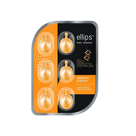 Ellips, Масло для волос Smooth&Silky, 6x1 мл