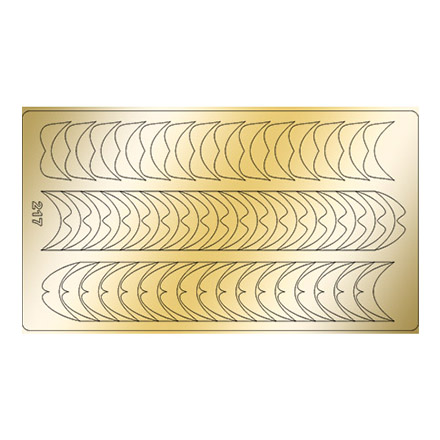 Freedecor, Металлизированные наклейки №217, золото