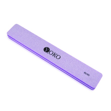 Yoko, Пилка-блок  Y SBF 006, фиолетовая, 80/80