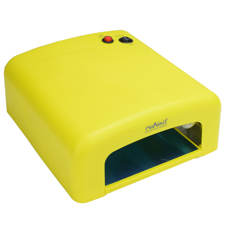 ruNail, Лампа UV, модель GL-515, 36W, желтая (электронная)