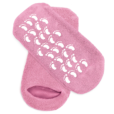 Naomi, Маска-носки для ног, розовая