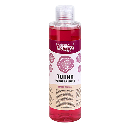 Aasha Herbals, Тоник с розовой водой для лица, 200 мл