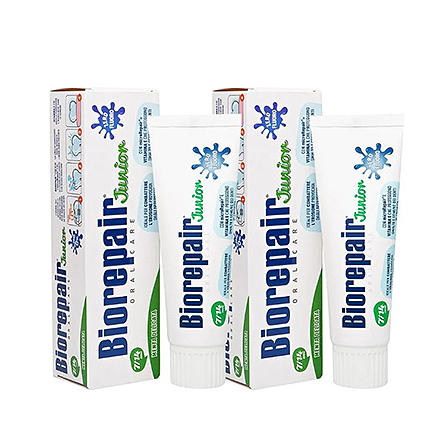 BioRepair, Набор детских зубных паст Junior, 2 шт.