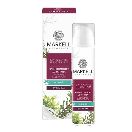 Markell, Крем-комфорт для лица Everyday «Морские водоросли»,