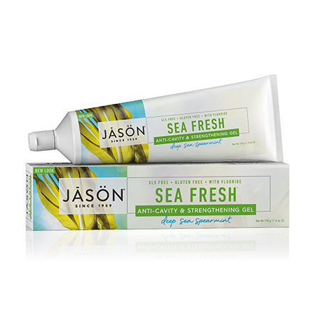 JASON, Гелевая зубная паста Sea Fresh Anti-Cavity&Strengthen