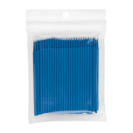 IRISK, Микрощеточки в пакете, L, синие, 100 шт.