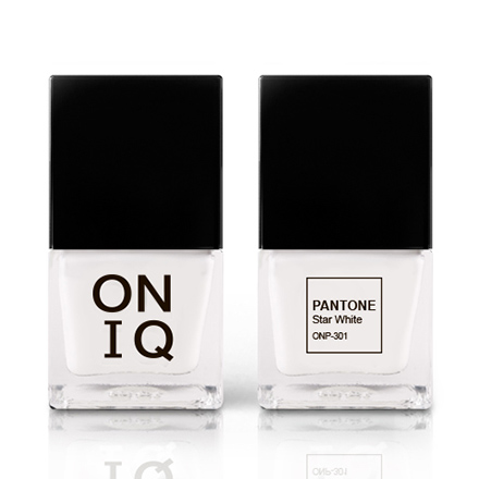 ONIQ, Лак для ногтей Pantone, Star White