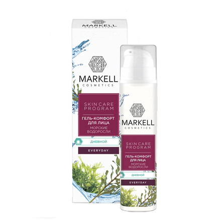 Markell, Гель-комфорт для лица Everyday «Морские водоросли»,