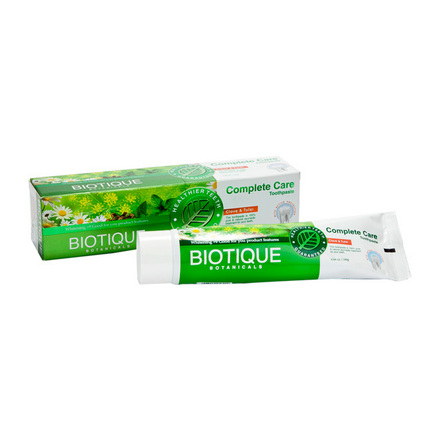 Biotique, Аюрведическая зубная паста Complete Care, 140 г