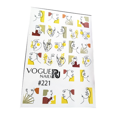 Vogue Nails, Слайдер-дизайн №221