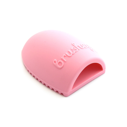 TNL, Щетка для чистки косметических кистей Brushegg, розовая