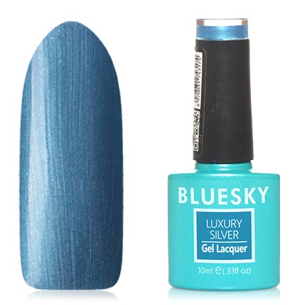 Bluesky, Гель-лак Luxury Silver №611