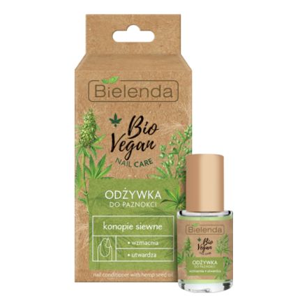 Bielenda, Кондиционер для ногтей Bio Vegan с семенами конопл