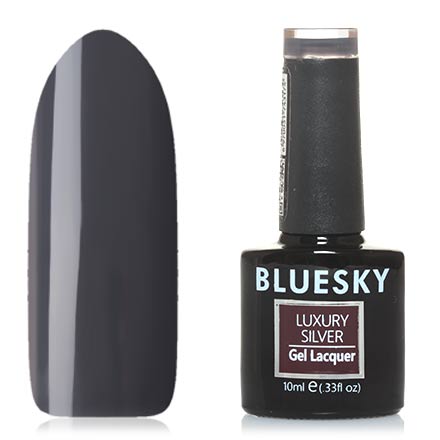 Bluesky, Гель-лак Luxury Silver №177