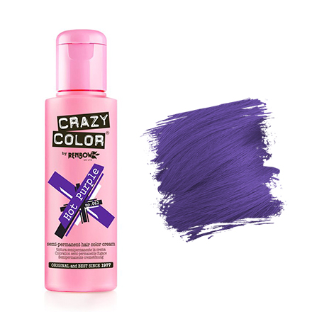 Crazy Color, Краска для волос №62, Hot Purple
