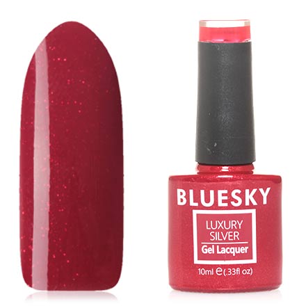 Bluesky, Гель-лак Luxury Silver №570