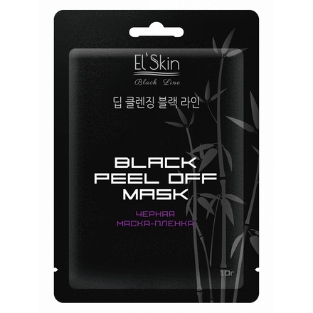 El'Skin, Маска-пленка черная Black Peel Mask, 10 г