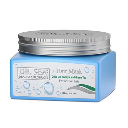 DR. SEA, Маска для волос Olive Oil, Papaya & Green Tea, 325 