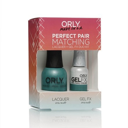 ORLY, Набор Perfect Pair Lacquer/Gel Duo Kit, 17 Green With 