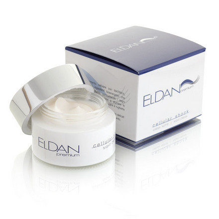 Eldan Cosmetics, Ночной крем для лица Cellular Shock, 50 мл
