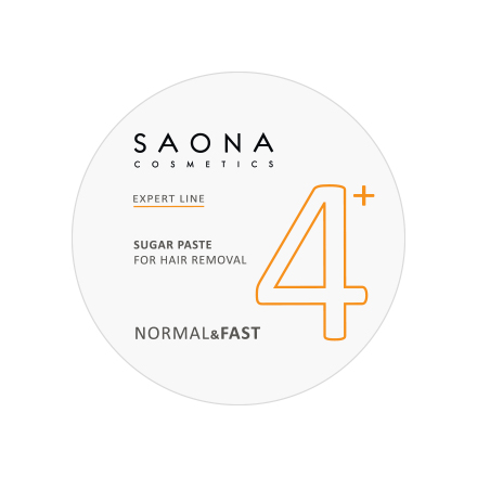 Saona Cosmetics, Сахарная паста для депиляции Normal/Fast, 2