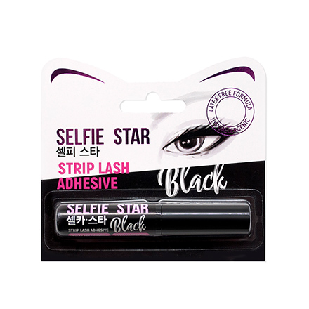 Selfie Star, Клей для ресниц Strip Lash Adhesive, черный, 5 