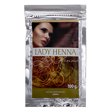 Lady Henna, Маска для волос «Амла», 100 г