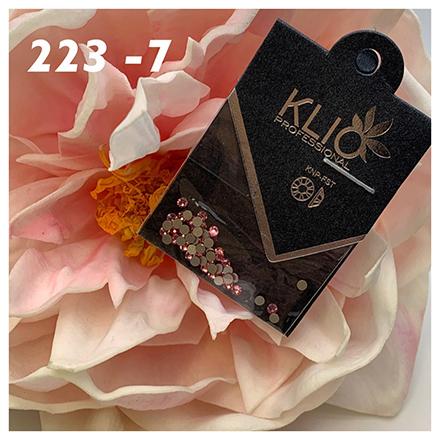 Klio Professional, Стразы Rose №223, 2,1 мм