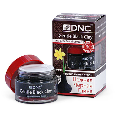 DNC, Маска для лица Gentle Black Clay, 50 мл