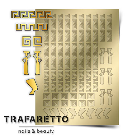 Trafaretto, Металлизированные наклейки OR-01, золото