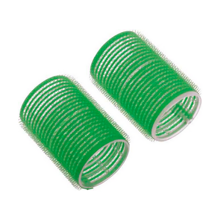 Dewal, Бигуди-липучки, зеленые, 48х63 мм