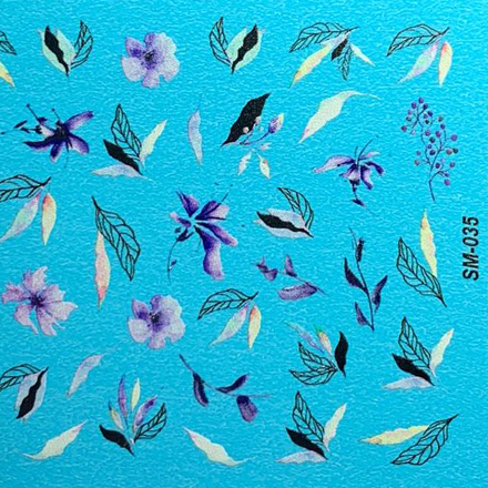 Anna Tkacheva, Cлайдер SM №35 «Цветы. Листья»