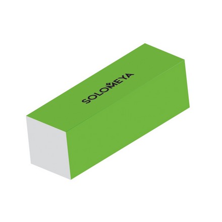 Solomeya, Блок-шлифовщик для ногтей, зеленый, 120