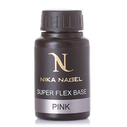 Nika Nagel, База Super Flex, Pink, 30 мл