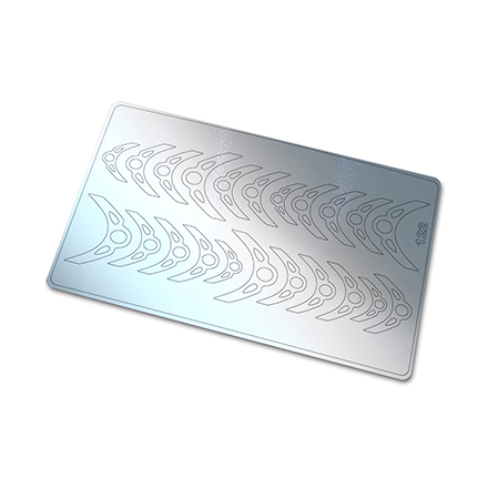 Freedecor, Металлизированные наклейки №122, серебро