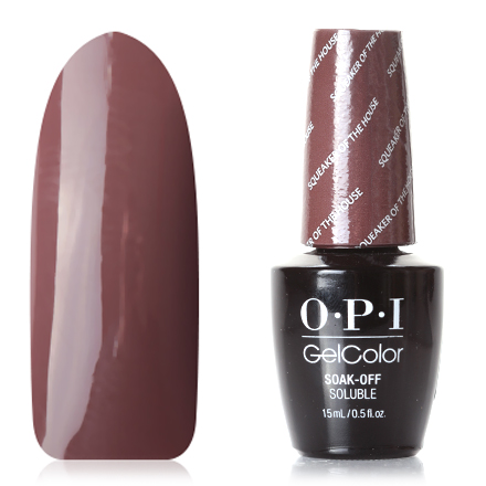 OPI GelColor, Гель-лак Washington, Squeaker Of The House