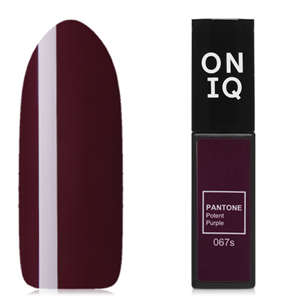 ONIQ, Гель-лак Pantone №67s, Potent Purple