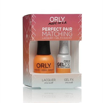 ORLY, Набор Perfect Pair Lacquer/Gel Duo Kit, 12 Melt Your P