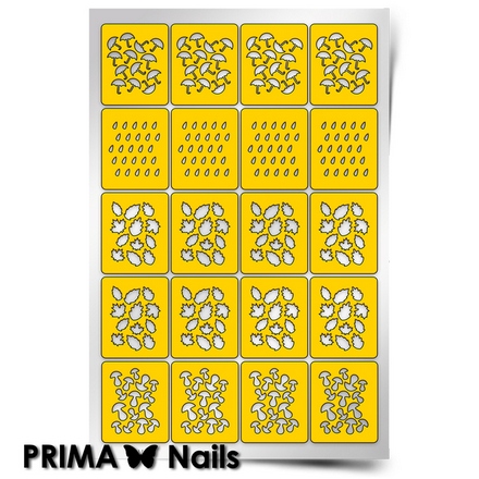 Prima Nails, Трафареты «Осенний принт»