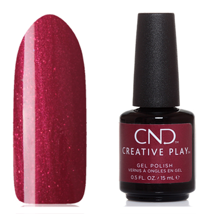 CND, Creative Play Gel №415, Crimson like hot