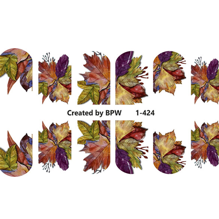 BPW.Style, Слайдер-дизайн «Листья» №1-424