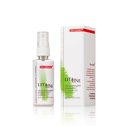 LitaLine, Увлажняющий концентрат для жирной кожи, 50 мл