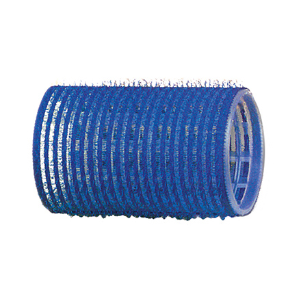 Dewal, Бигуди-липучки, синие, 40 мм