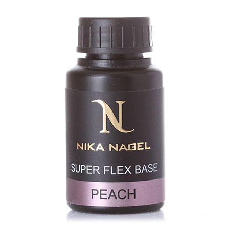 Nika Nagel, База Super Flex, Peach, 30 мл