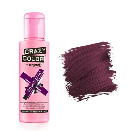 Crazy Color, Краска для волос №50, Aubergine