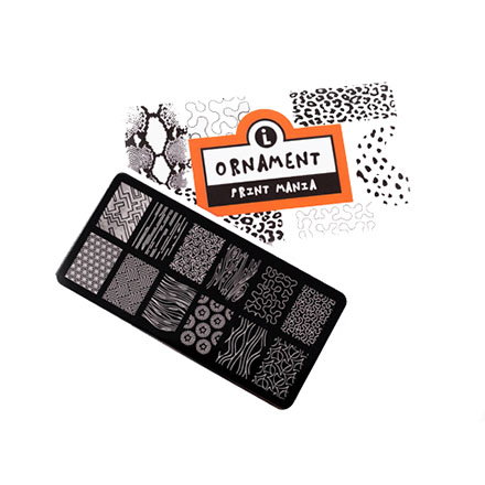 Lianail, Пластина для стемпинга Print Mania, Ornament №2