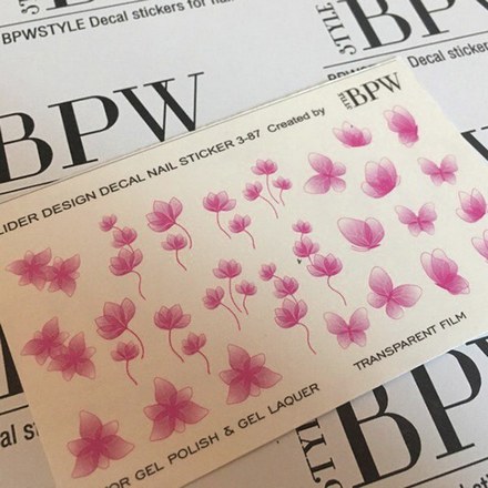 BPW.Style, Слайдер-дизайн «Летний» №3-87, розовый градиент